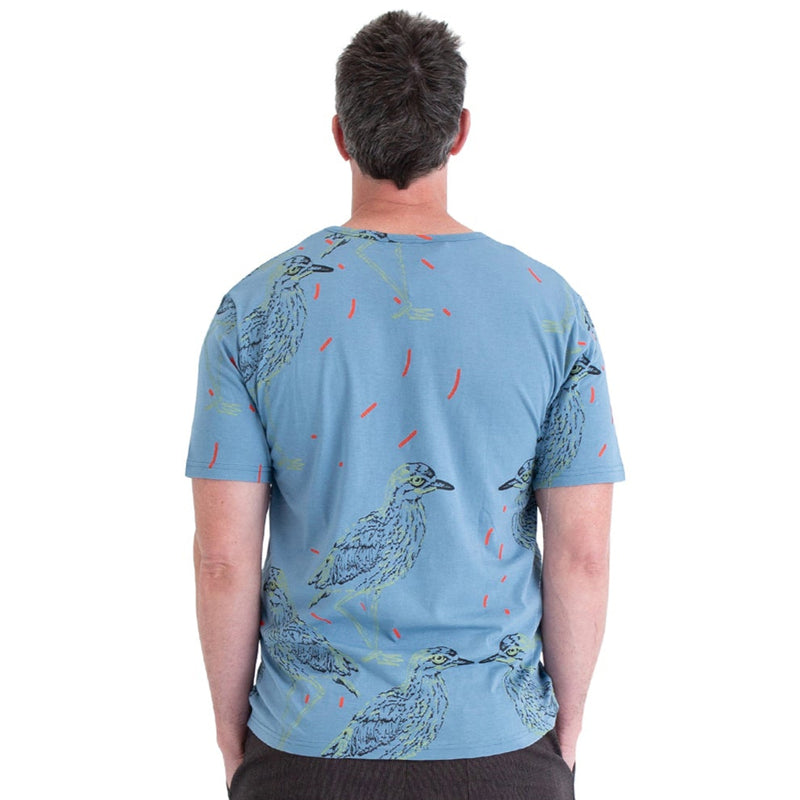 Mens Short Sleeved Bamboo t-shirt - Printed