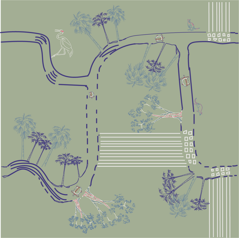 Mens Short Sleeved Bamboo t-shirt - Printed