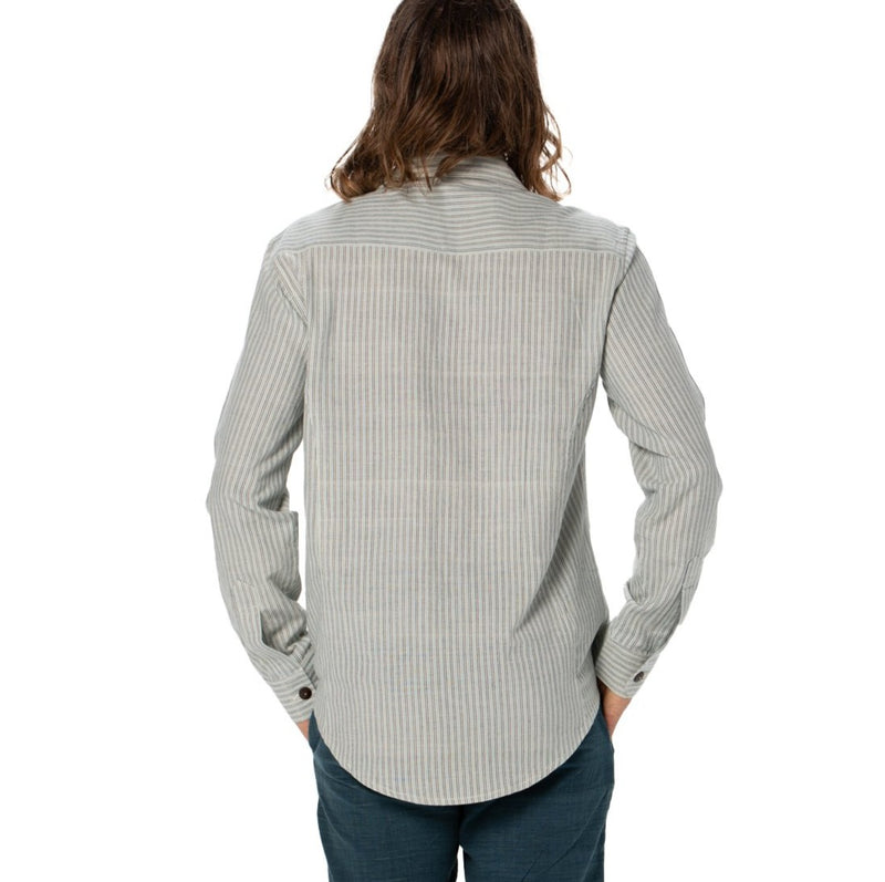 Mens Handloom Organic Long Sleeved Shirt