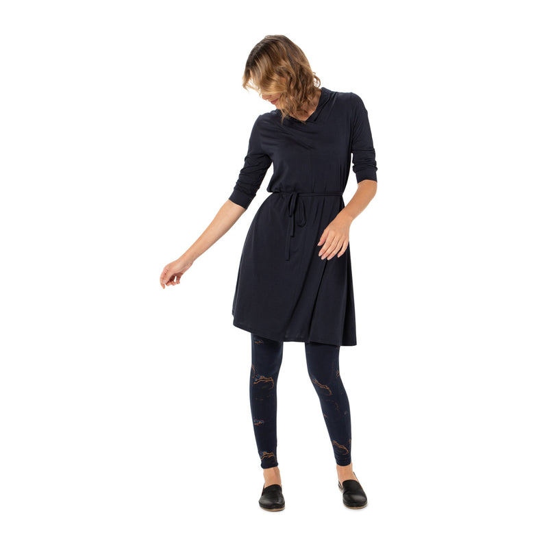 V-Neck Swing Dress - Printed Sale