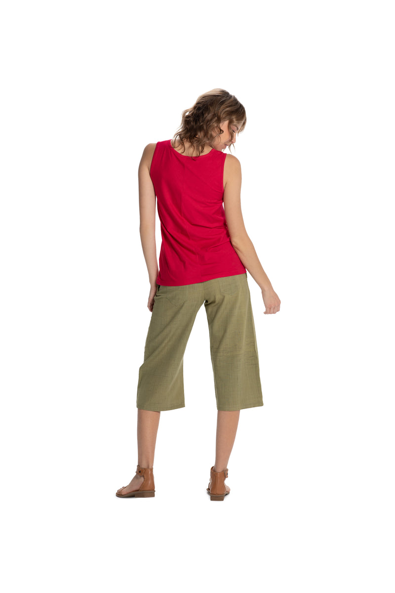 Long Vneck Singlet