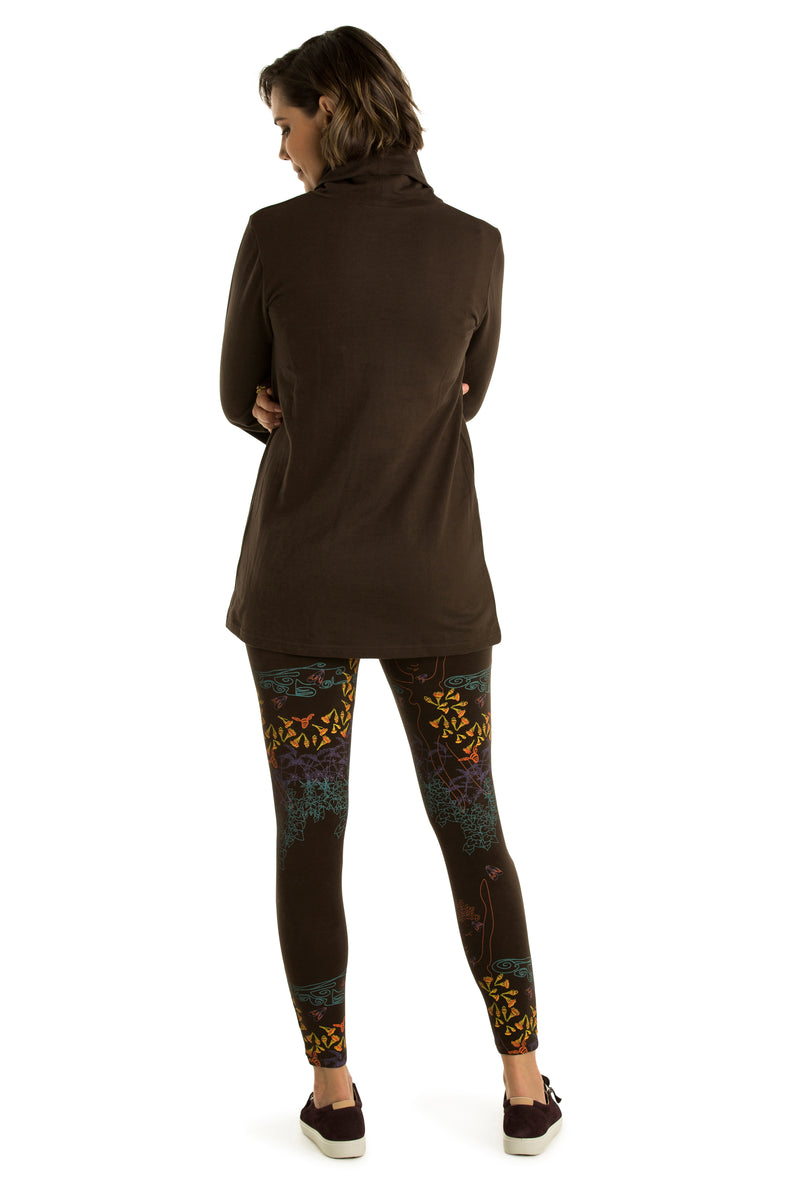 Turtle Neck Jumper : bamboo and organic cotton :