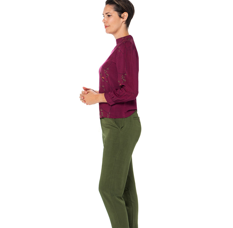 Gathered Waist Pant - Longer