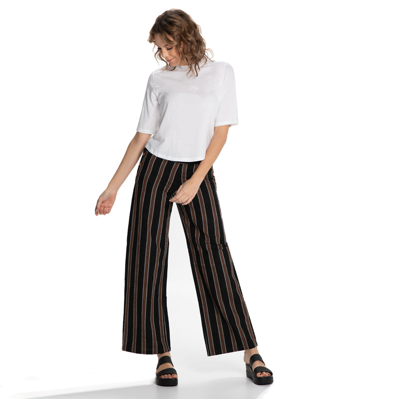 Button Pant - hand loom organic cotton