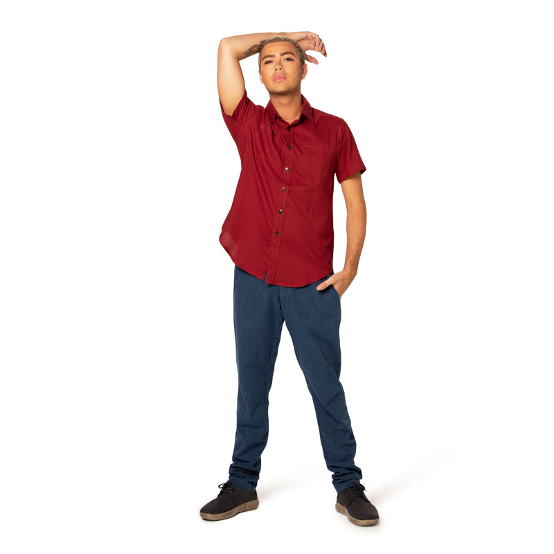 Mens Short Sleeved Shirt