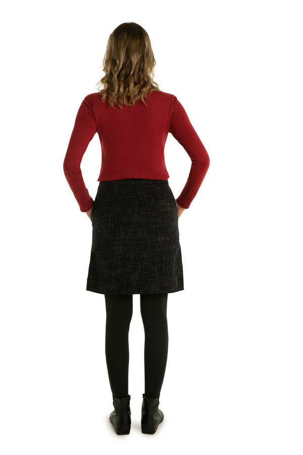 Hand Stitched A-line Skirt