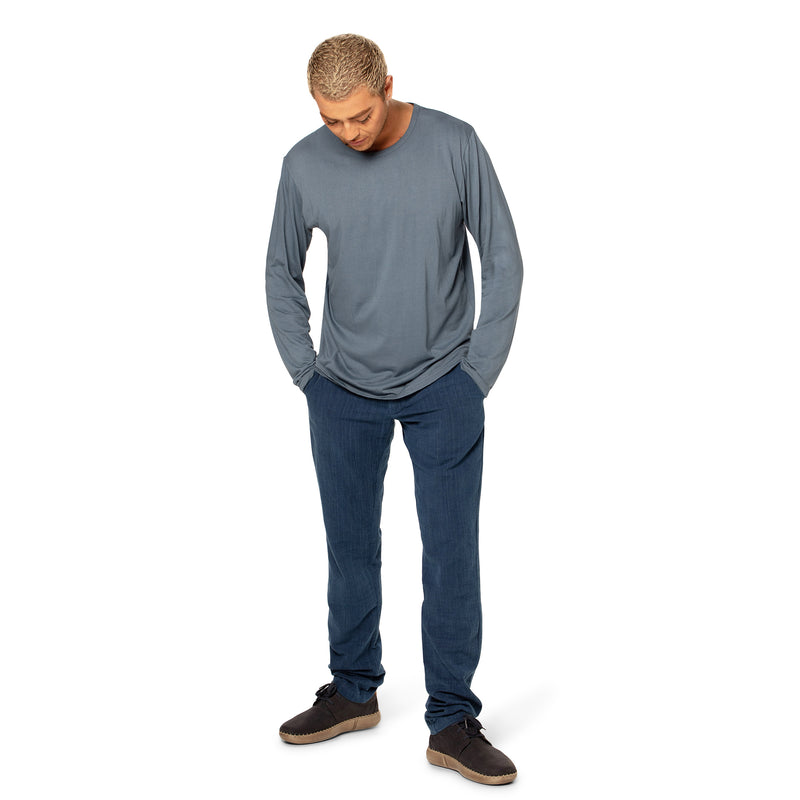 Mens Long Sleeved Bamboo Tee