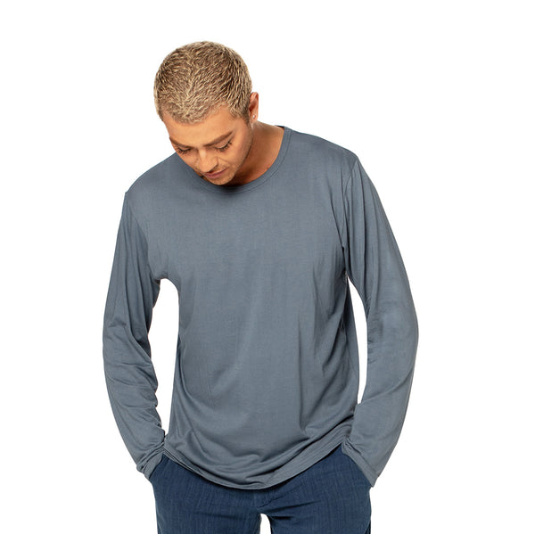 Mens Long Sleeved Bamboo Tee