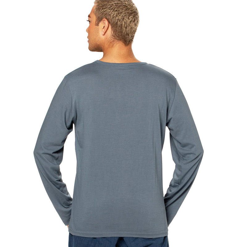 Mens Long Sleeved Bamboo Tee