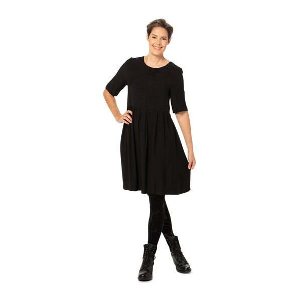 Panelled Dress - bamboo and organic cotton - Plain