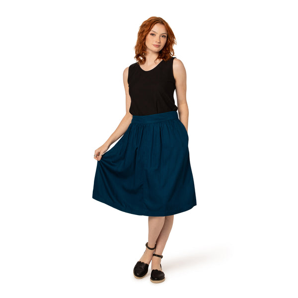 Gathered Skirt relaxed waist SALE