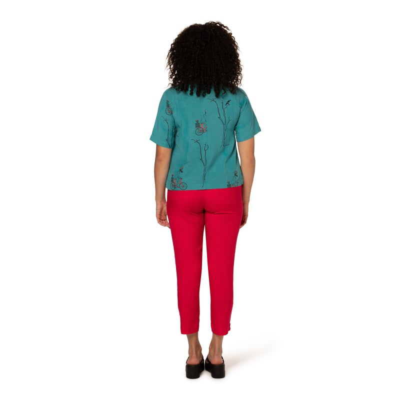 Tailored Bamboo Trouser 7/8 Length