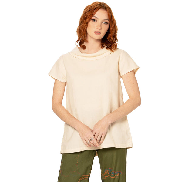 Audrey Collar Top