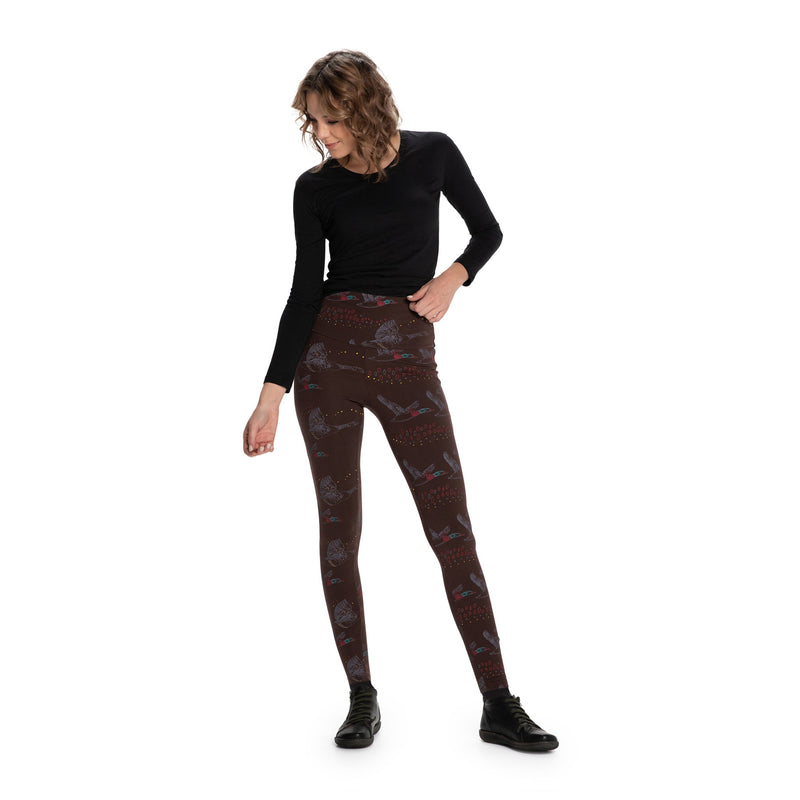 Bamboo leggings - plain black