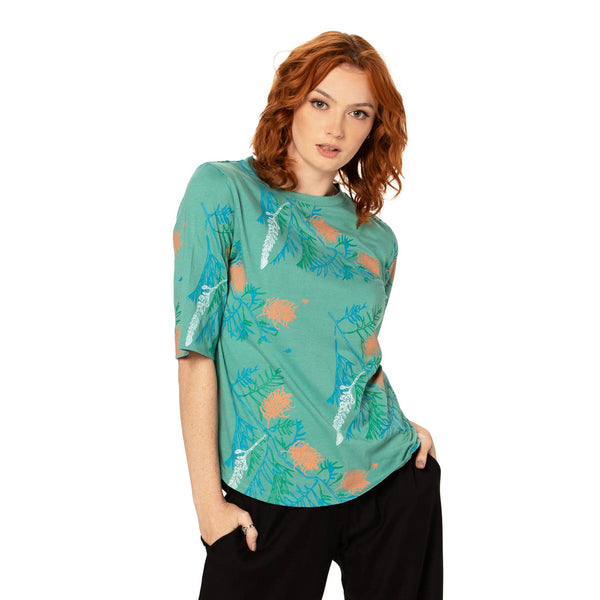 Printed Longer Sleeved Tee