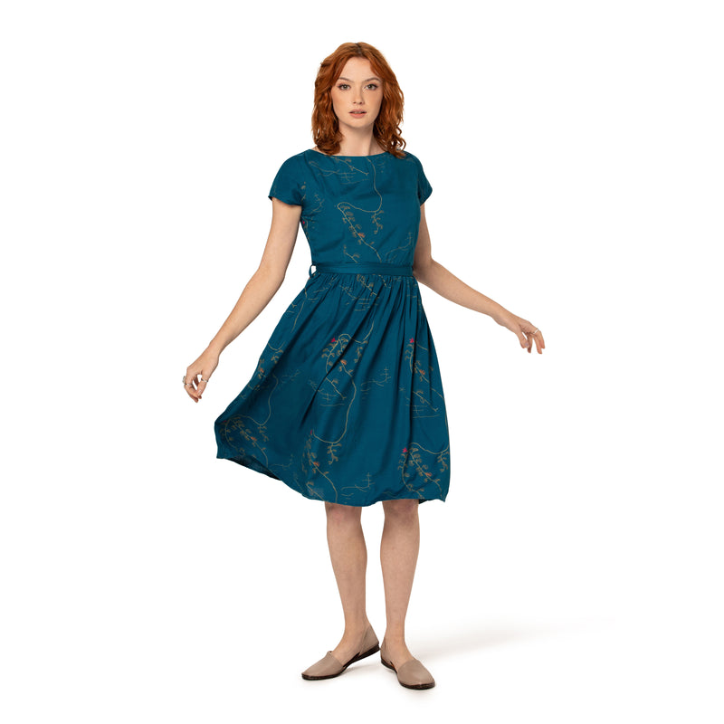 Printed Audrey Dress