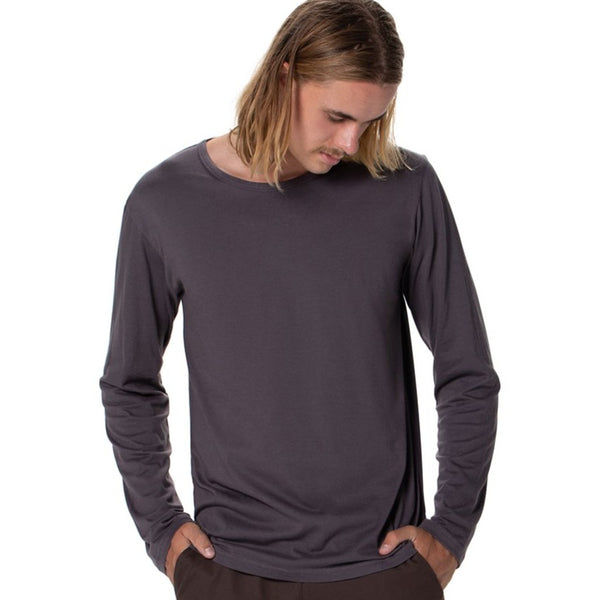 Mens Long Sleeved Bamboo Tee