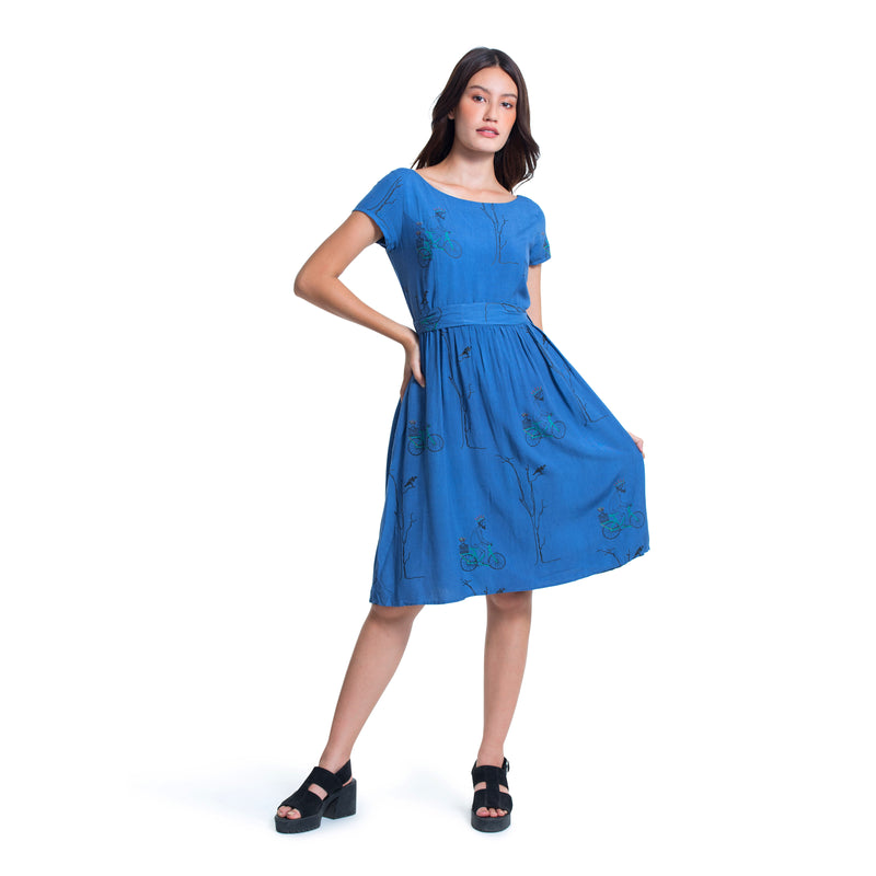 Printed Audrey Dress