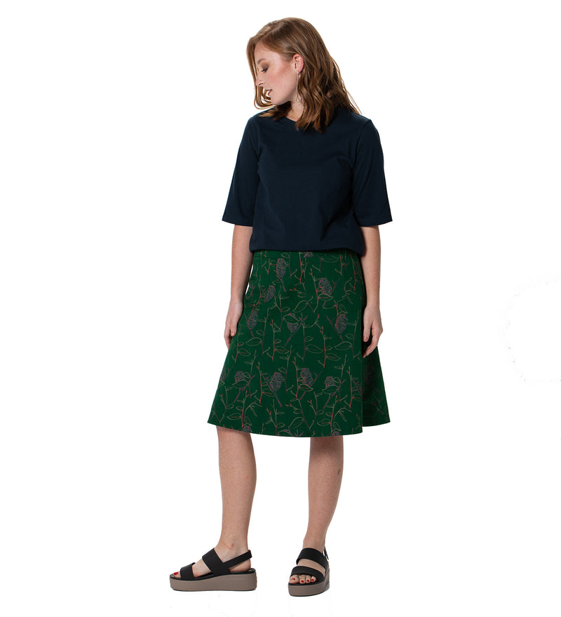 A Line skirt - Reversible