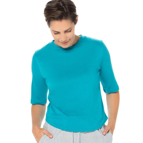 Longer Sleeved Tee - Plain - bamboo