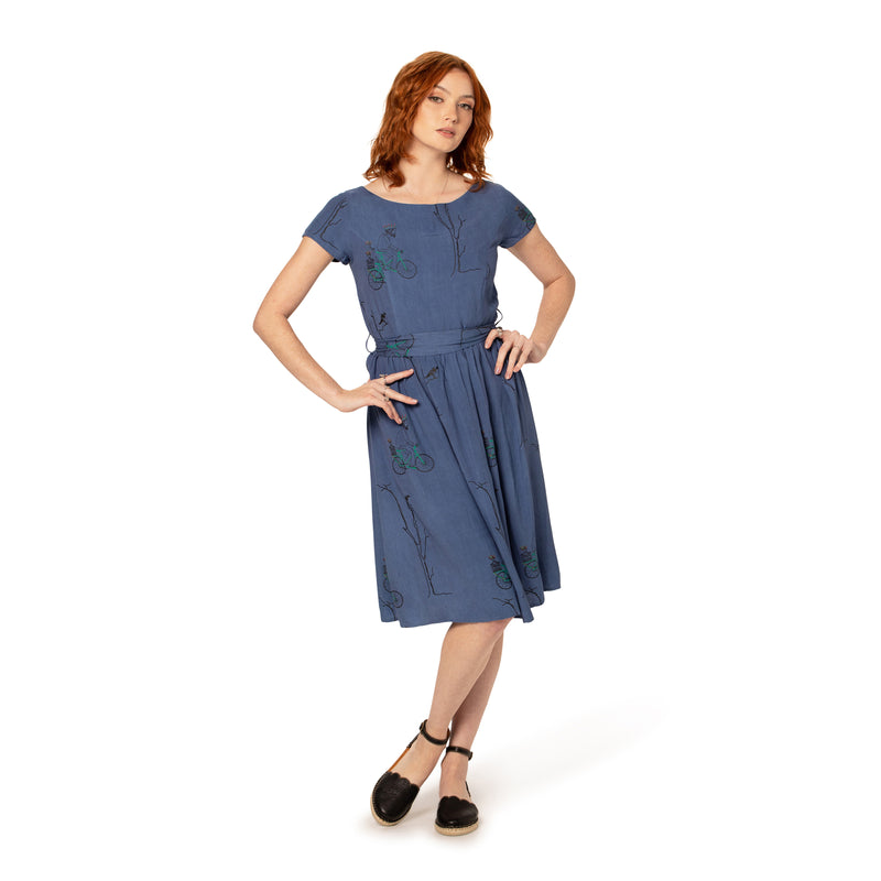 Printed Audrey Dress