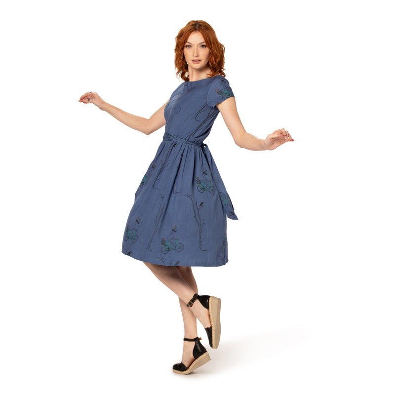 Printed Audrey Dress