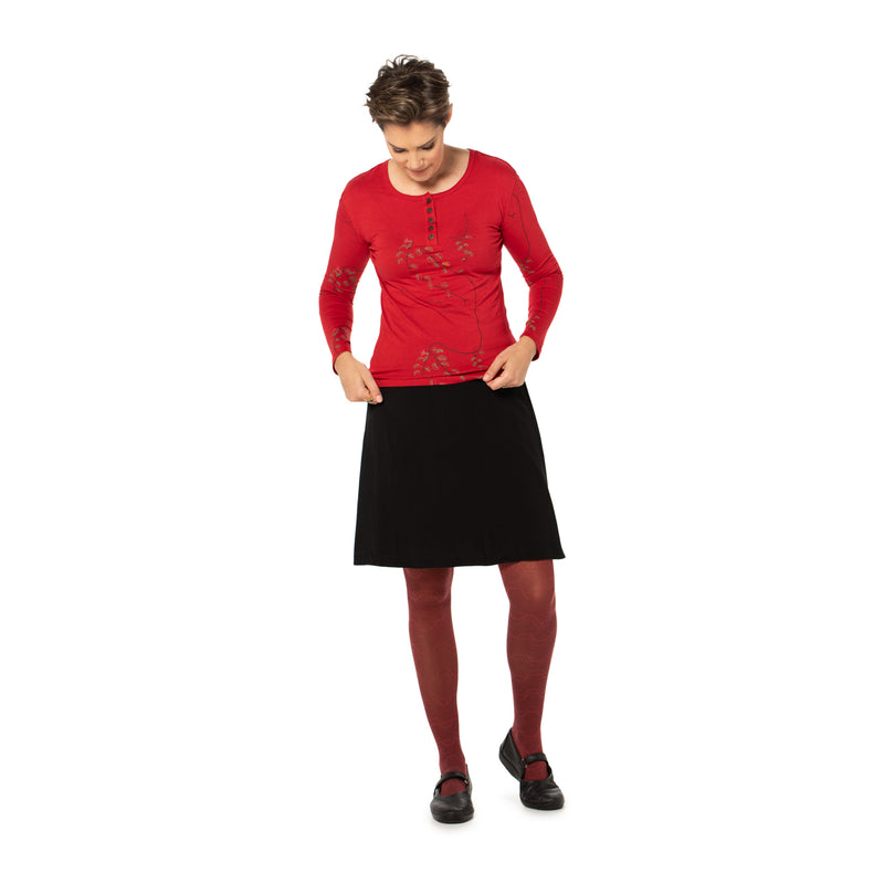A Line skirt - Reversible