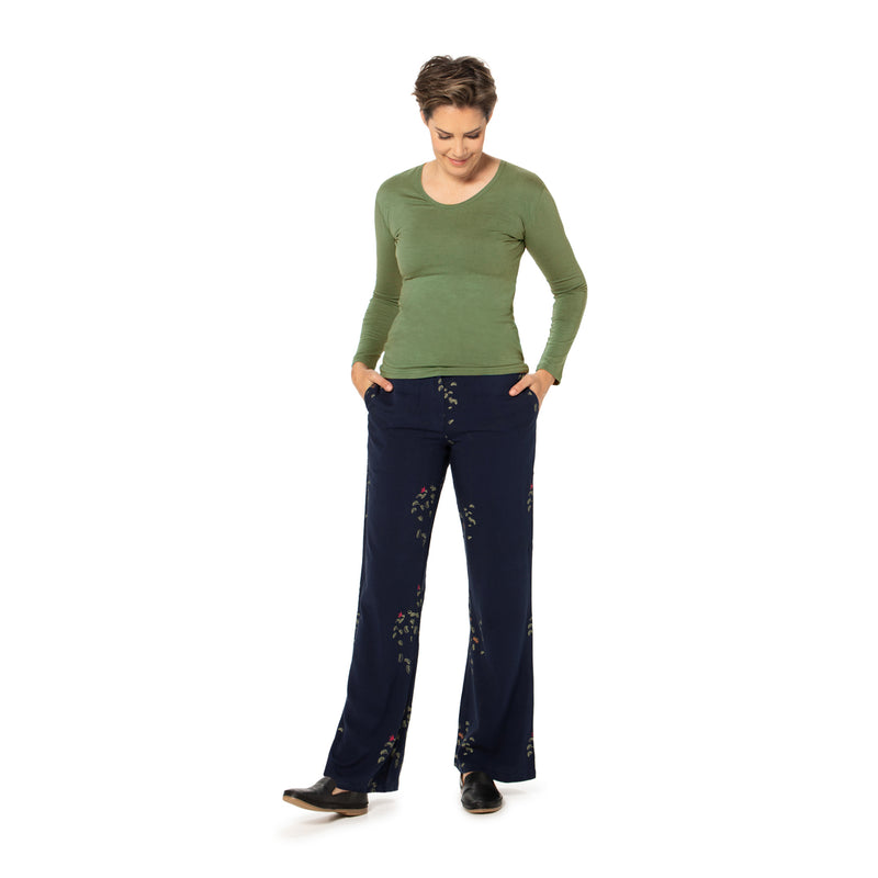 Bootleg Pant - Woven bamboo
