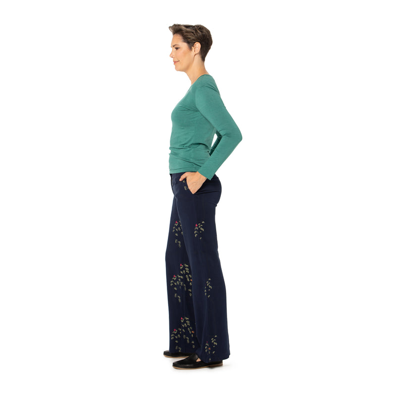 Bootleg Pant - Woven bamboo