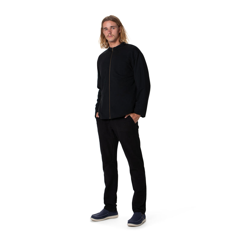 Reversible Bamboo Fleece Jacket- Mens version