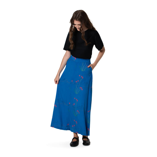 Full A-line Skirt, Printed