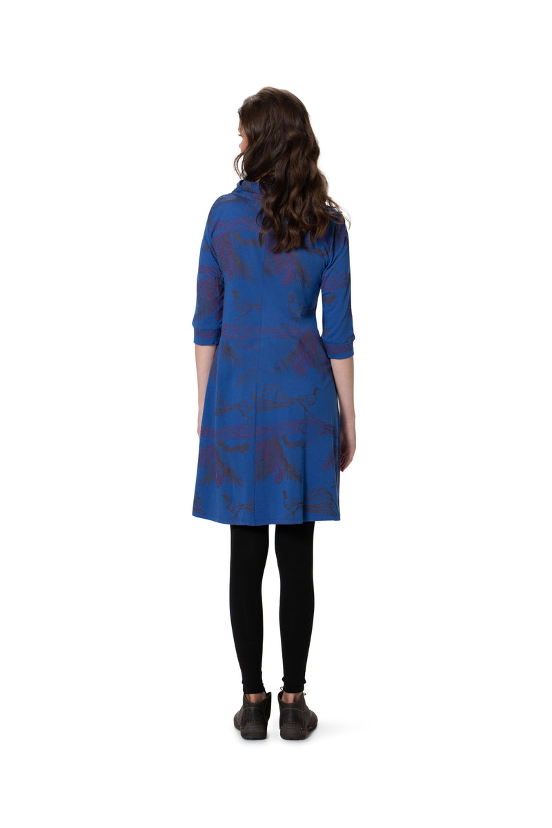V-Neck Swing Dress - Printed Sale