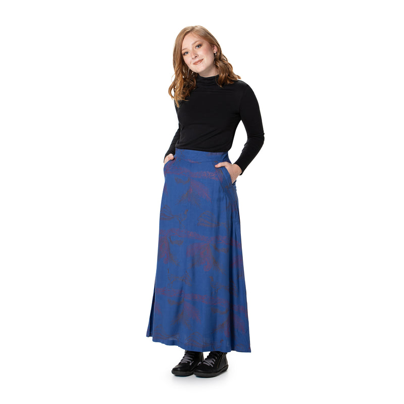 Full A-line Skirt, Printed