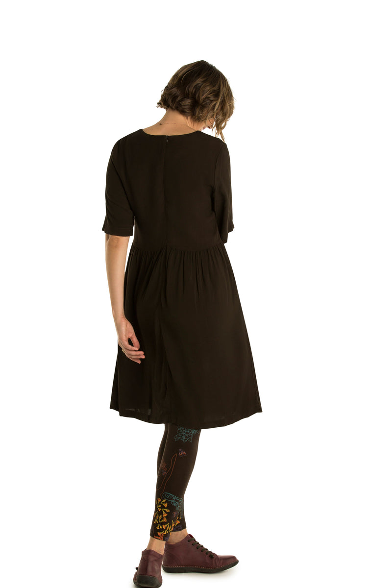Panelled Dress - bamboo and organic cotton