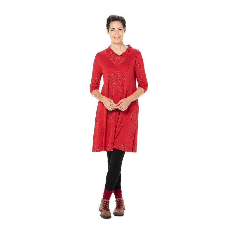 V-Neck Swing Dress - Printed Sale