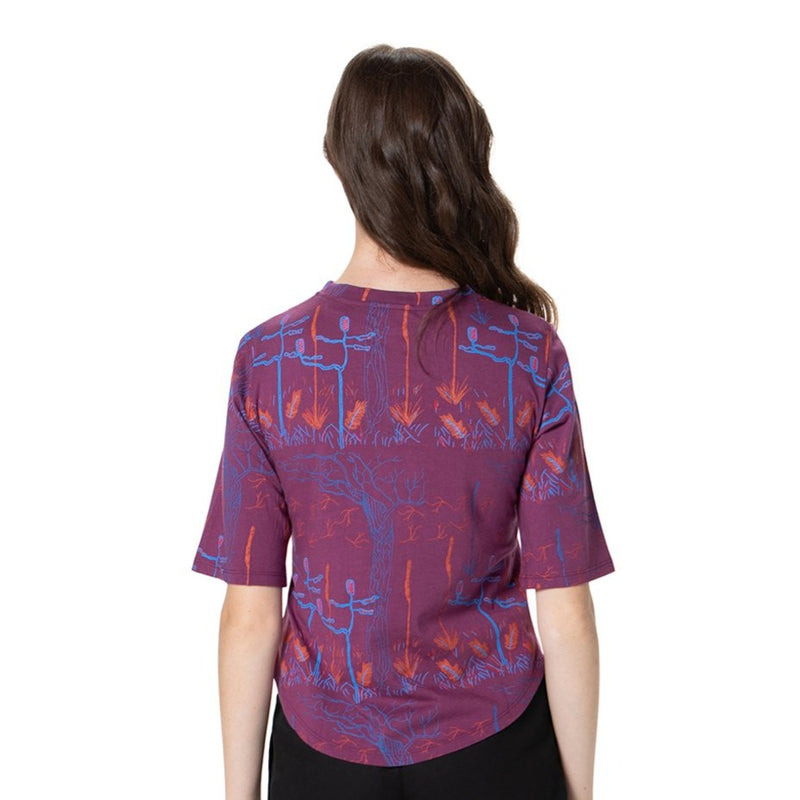 Printed Longer Sleeved Tee