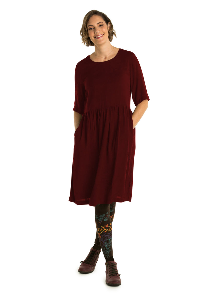 Panelled Dress - bamboo and organic cotton