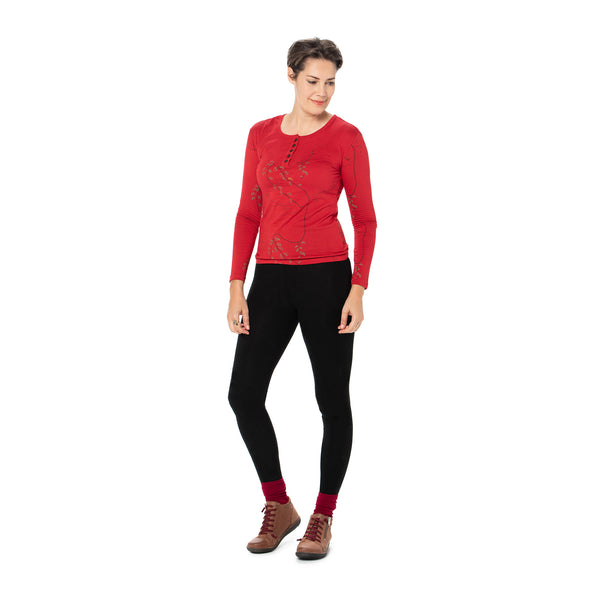 Bamboo leggings - plain black