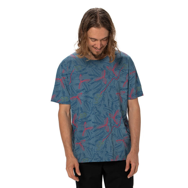 Mens Short Sleeved Bamboo t-shirt - Printed