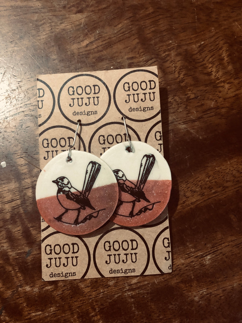 Handmade Ceramic Earrings
