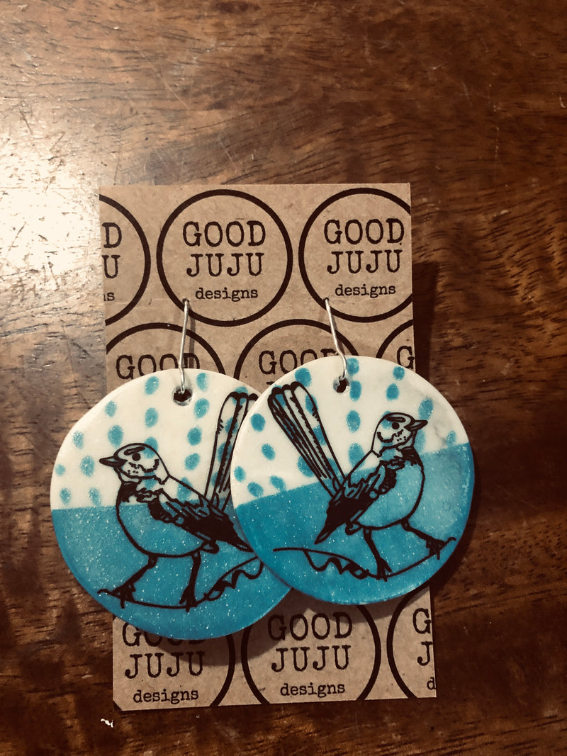 Handmade Ceramic Earrings