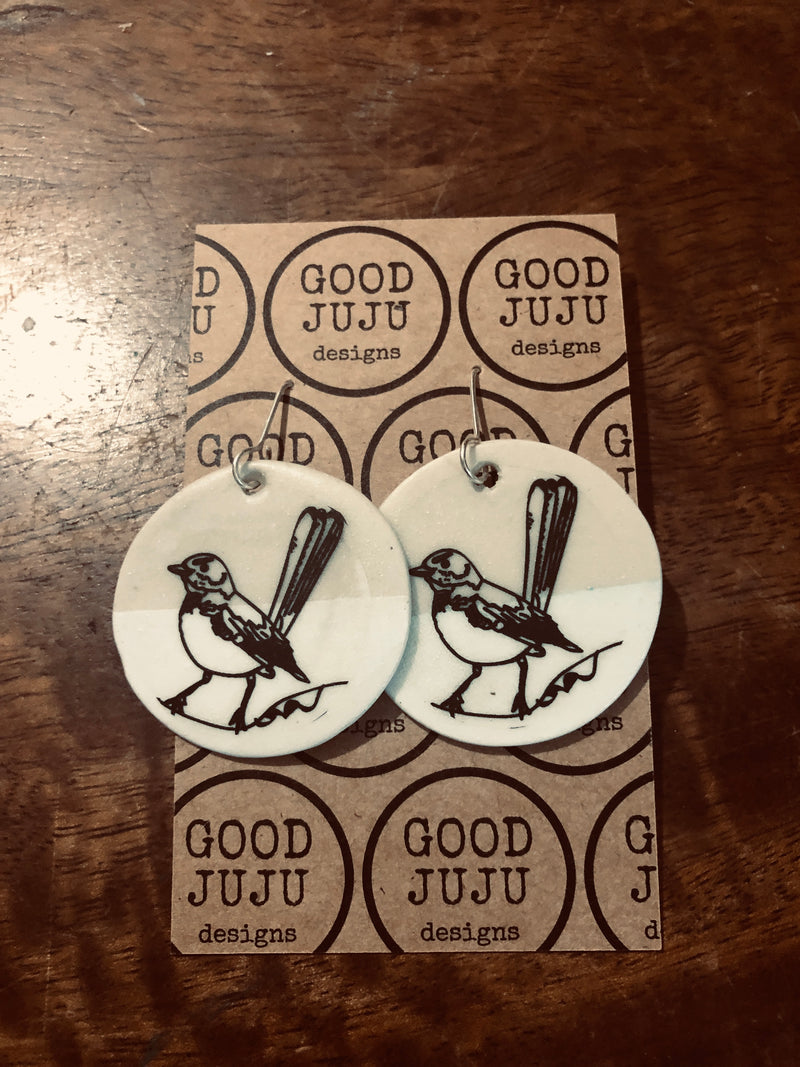 Handmade Ceramic Earrings