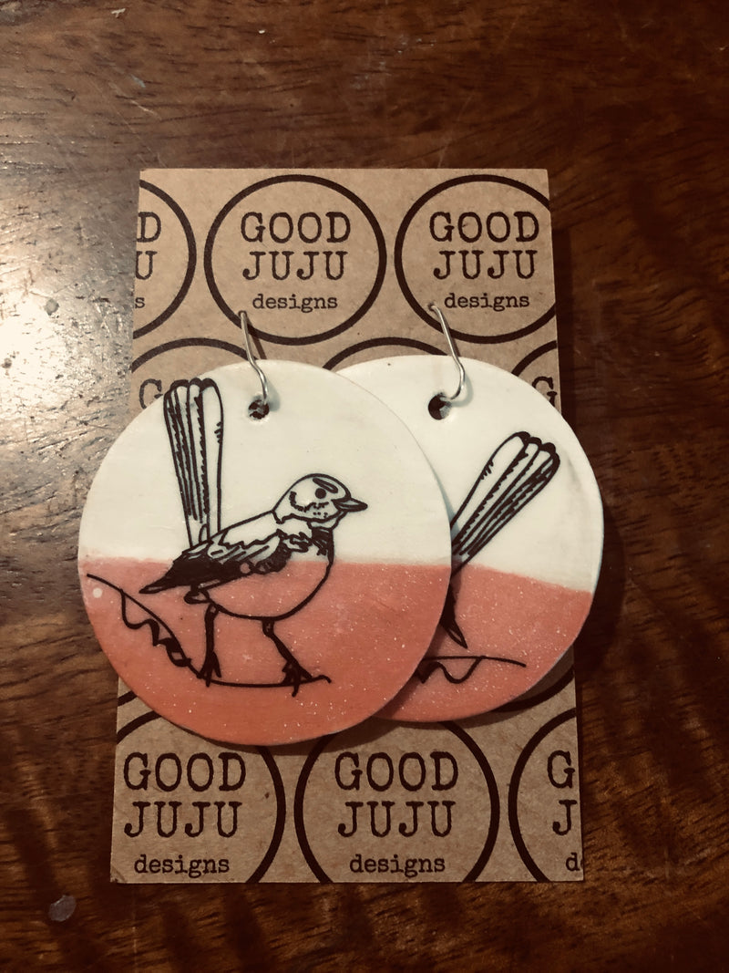 Handmade Ceramic Earrings