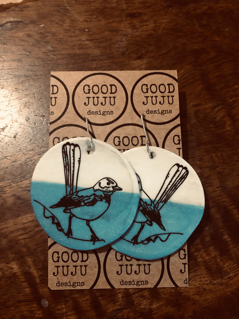 Handmade Ceramic Earrings