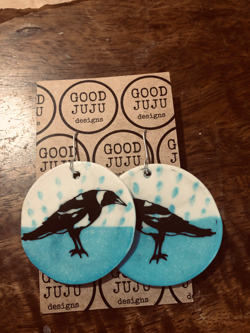 Handmade Ceramic Earrings