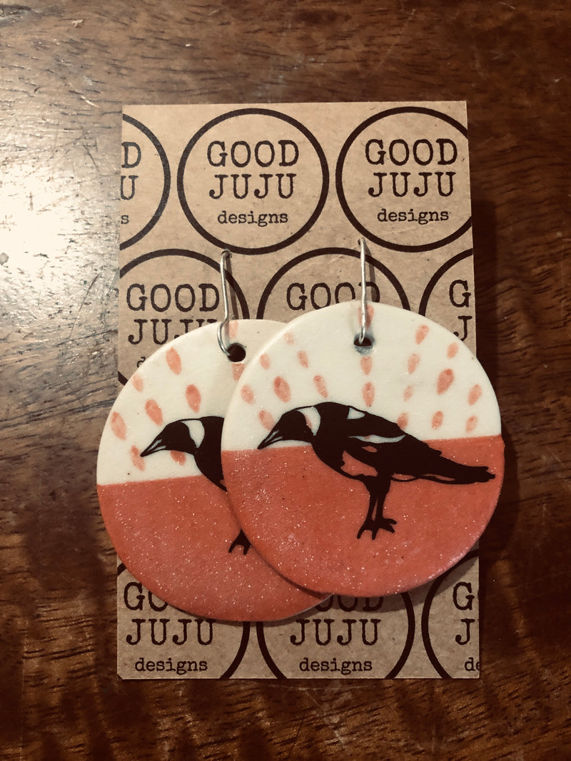 Handmade Ceramic Earrings