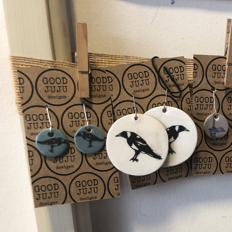 Handmade Ceramic Earrings