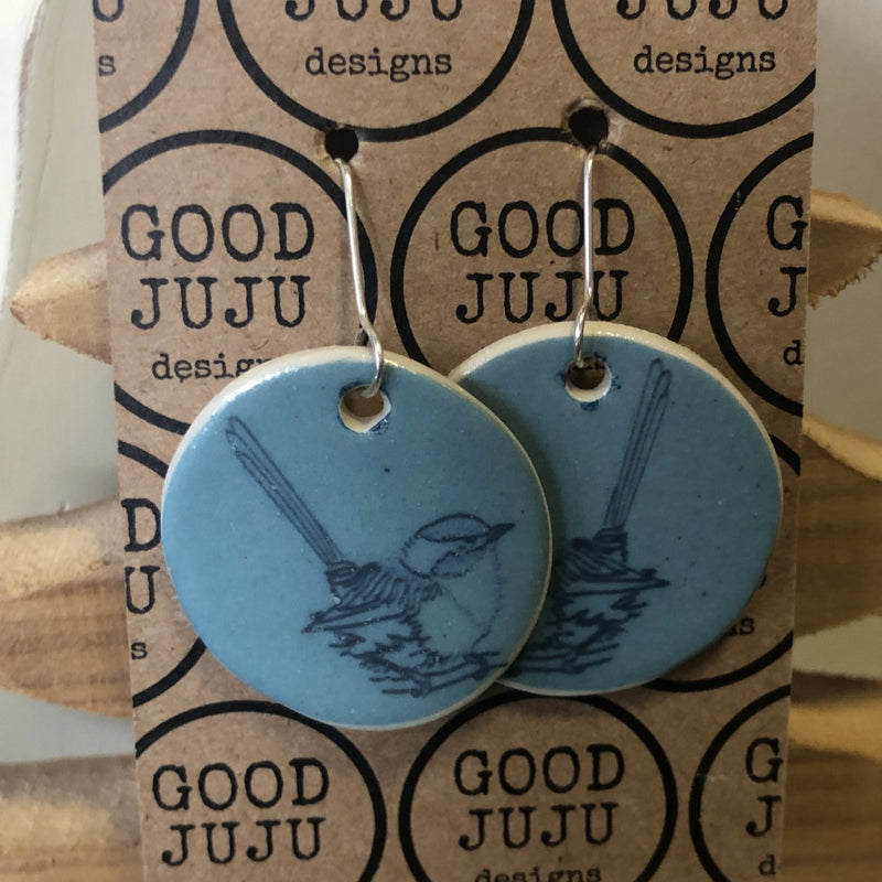 Handmade Ceramic Earrings