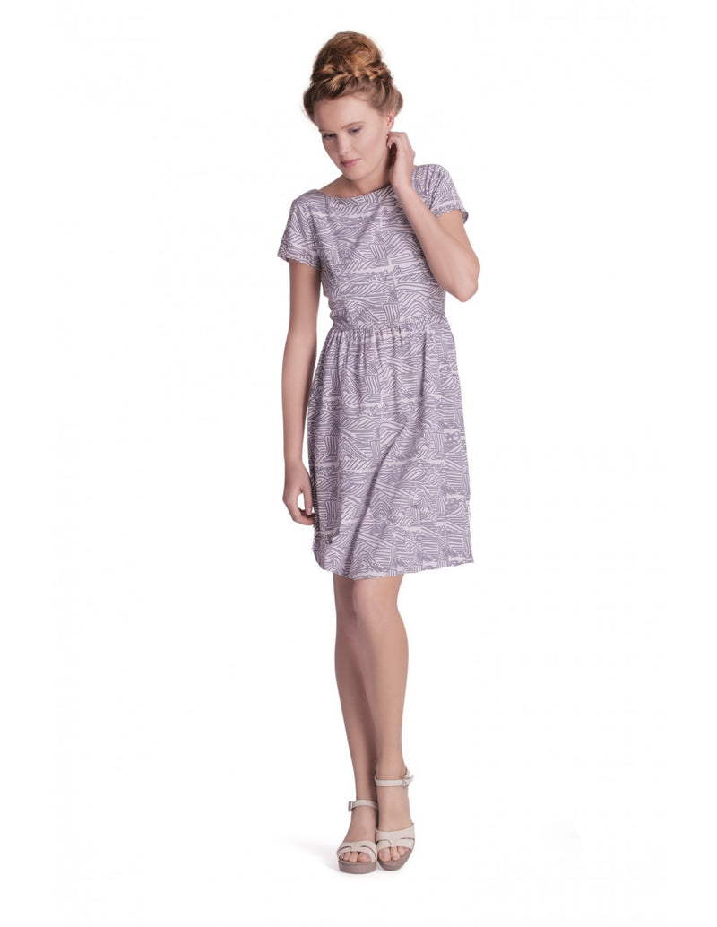 Printed Audrey Dress