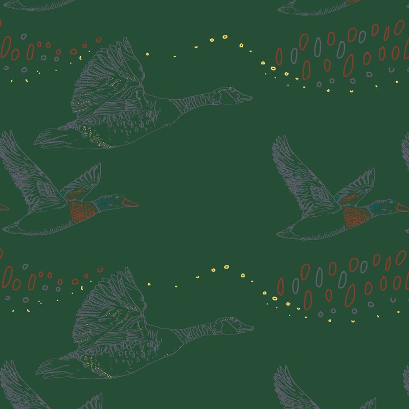 V-Neck Swing Dress - Printed Sale